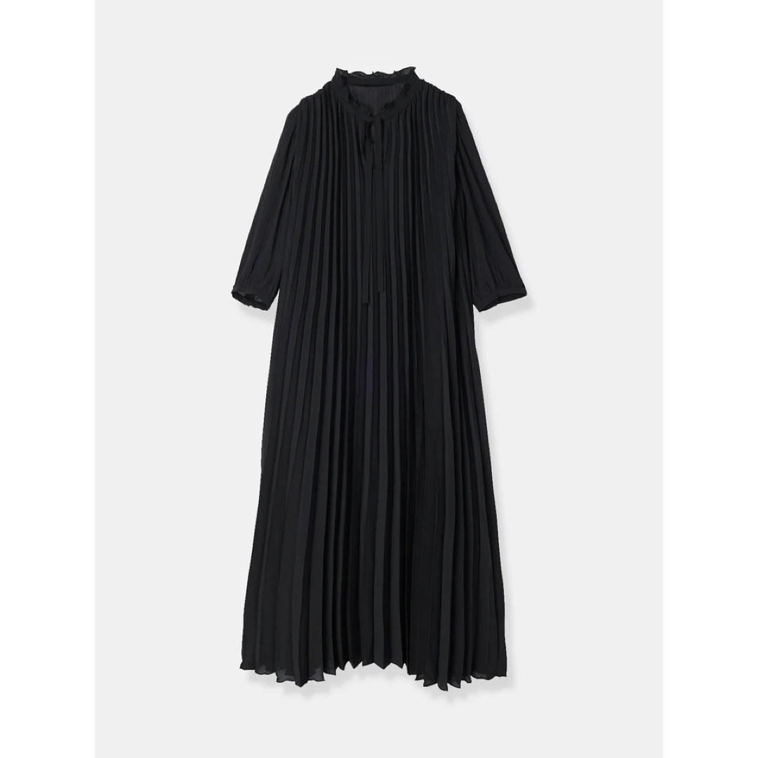 L'Or Youryu Pleats Dress/Black