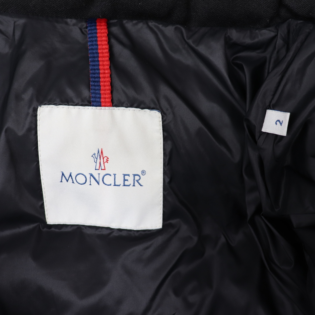 MONCLER(モンクレール)のITMC7FO4JVX0 モンクレール モンジュネーブル ダウンジャケット ブラック 2 メンズのジャケット/アウター(ダウンジャケット)の商品写真