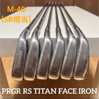 PRGR   PRGRRS TITAN FACE アイアン 6本セット オリジナル