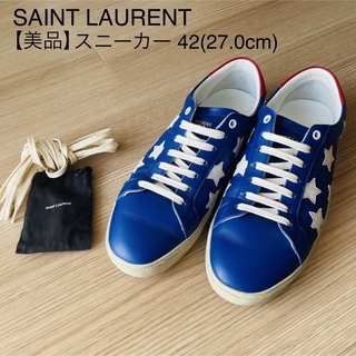サンローラン(Saint Laurent)のSAINT LAURENT  スニーカー　42(27.0cm) 【美品】(スニーカー)