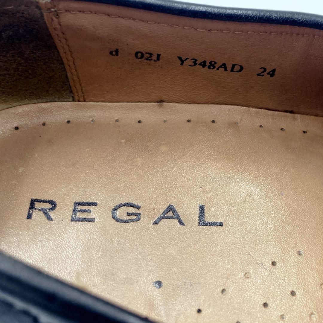 REGAL(リーガル)のREGAL リーガル ビットローファー　ビジネス ブラック 24cm 黒 レディースの靴/シューズ(ローファー/革靴)の商品写真