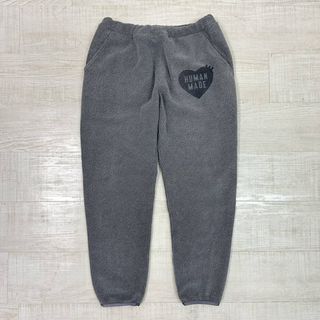 ヒューマンメイド(HUMAN MADE)の22aw 2022 HUMAN MADE ロゴ フリース パンツ サイズ L(その他)