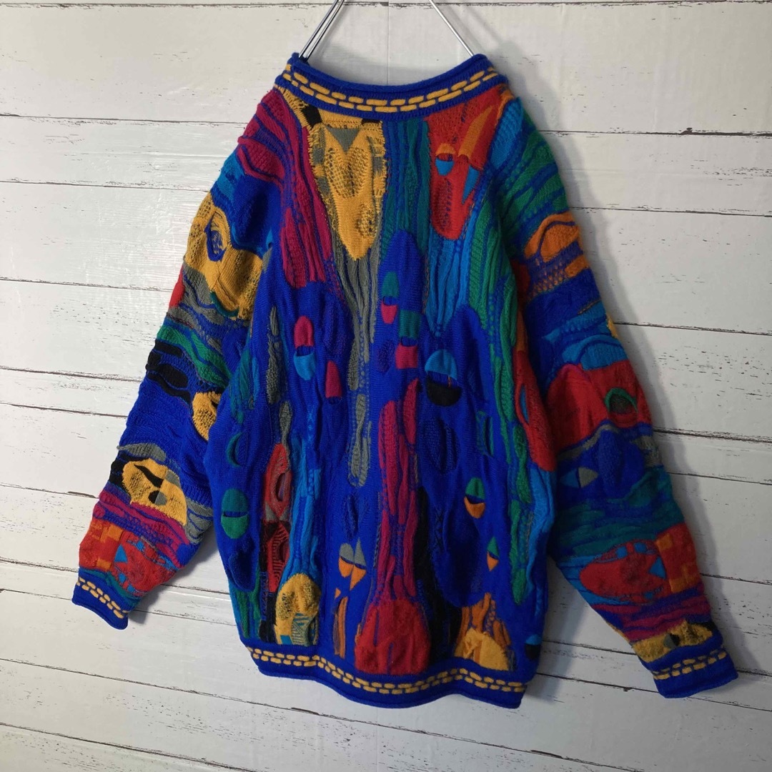 【幻の1点モノ】coogi クージー★立体 編込み 3Dニット 即完売モデル