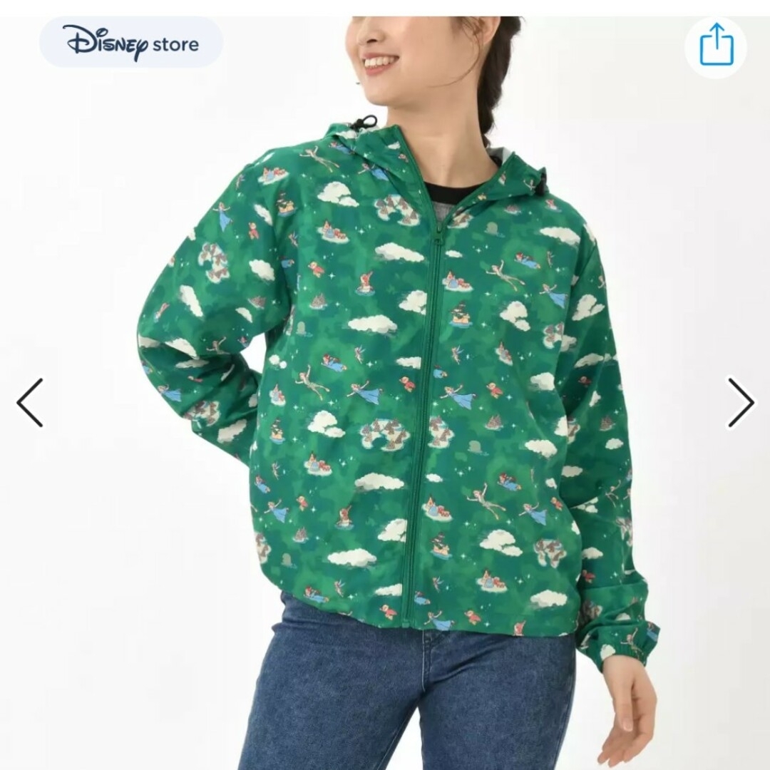 ★DISNEY STORE 新品タグ付き ピーターパンスティッチ グリーン系