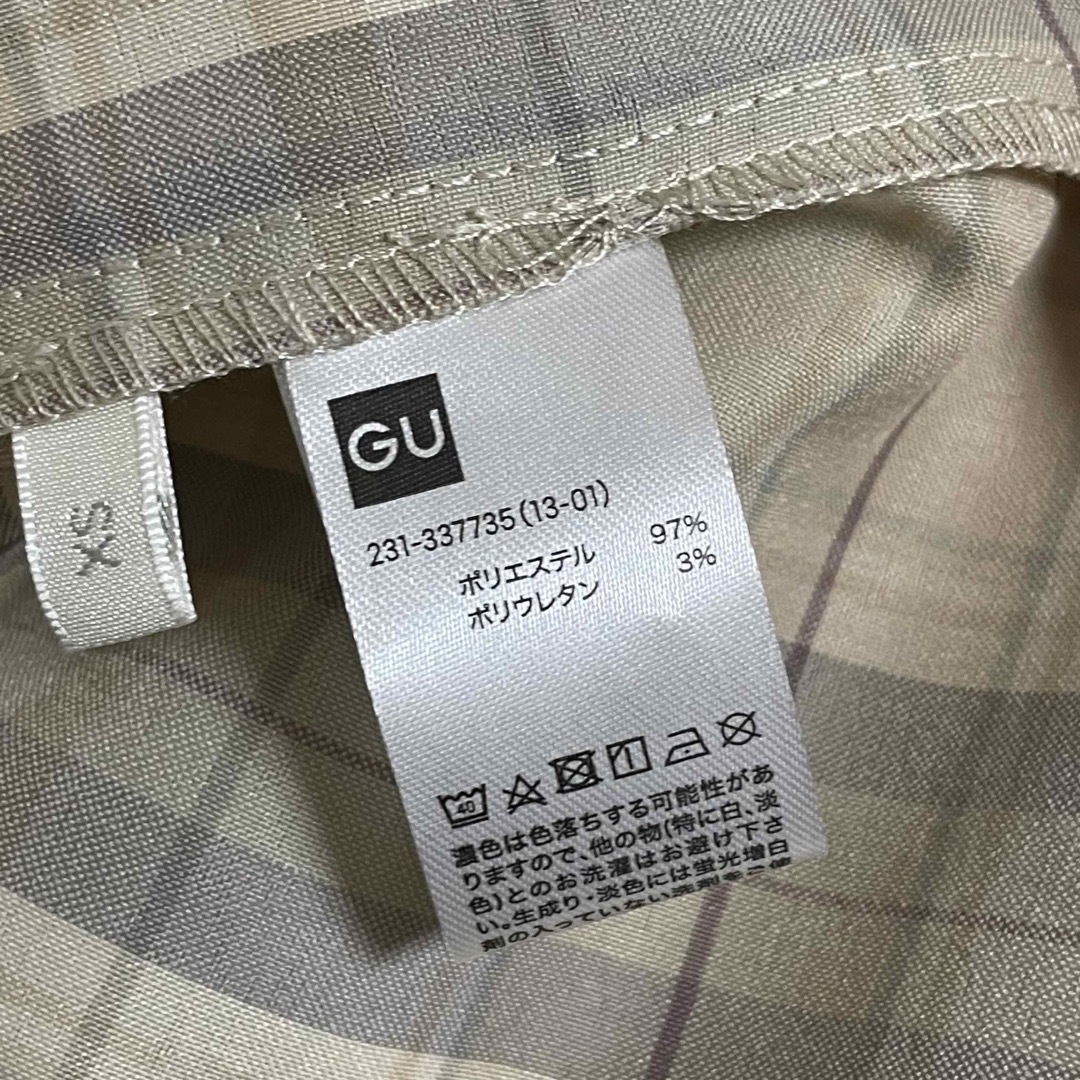 GU(ジーユー)のGU チェックシャツワンピース レディースのワンピース(ロングワンピース/マキシワンピース)の商品写真