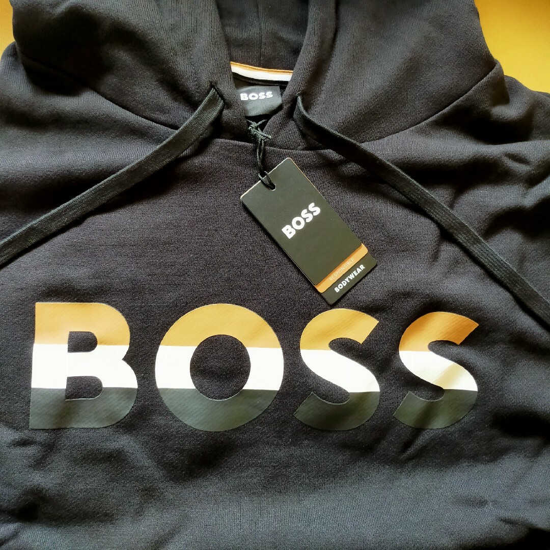 HUGO BOSS シグネチャーストライプ フーディ パーカー 大谷翔平 M