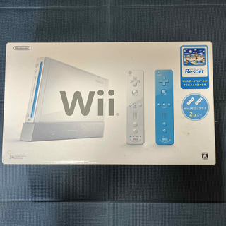 ウィー(Wii)のWii＋Wii Sports Resort セット(家庭用ゲーム機本体)