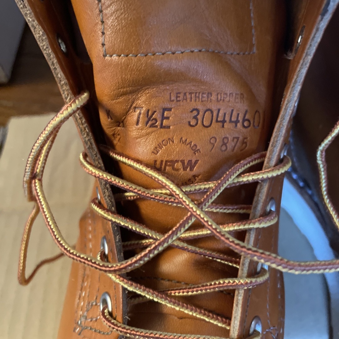 レッドウィング 9875 美品 メンズの靴/シューズ(ブーツ)の商品写真