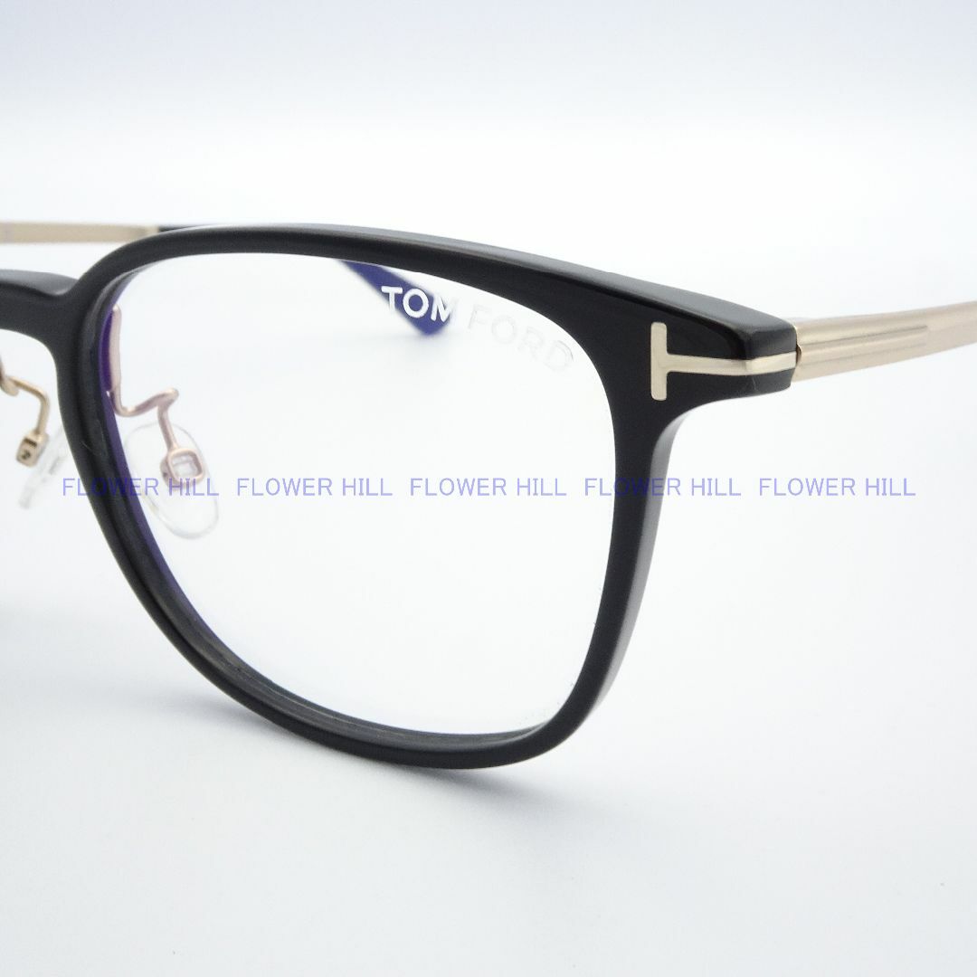 TOM FORD(トムフォード)のトムフォード メガネ TF5594-D-B 001 アジアンフィット ブラック メンズのファッション小物(サングラス/メガネ)の商品写真