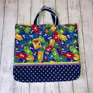 スヌーピー(SNOOPY)のスヌーピーレッスンバッグ　ハンドメイド(バッグ/レッスンバッグ)