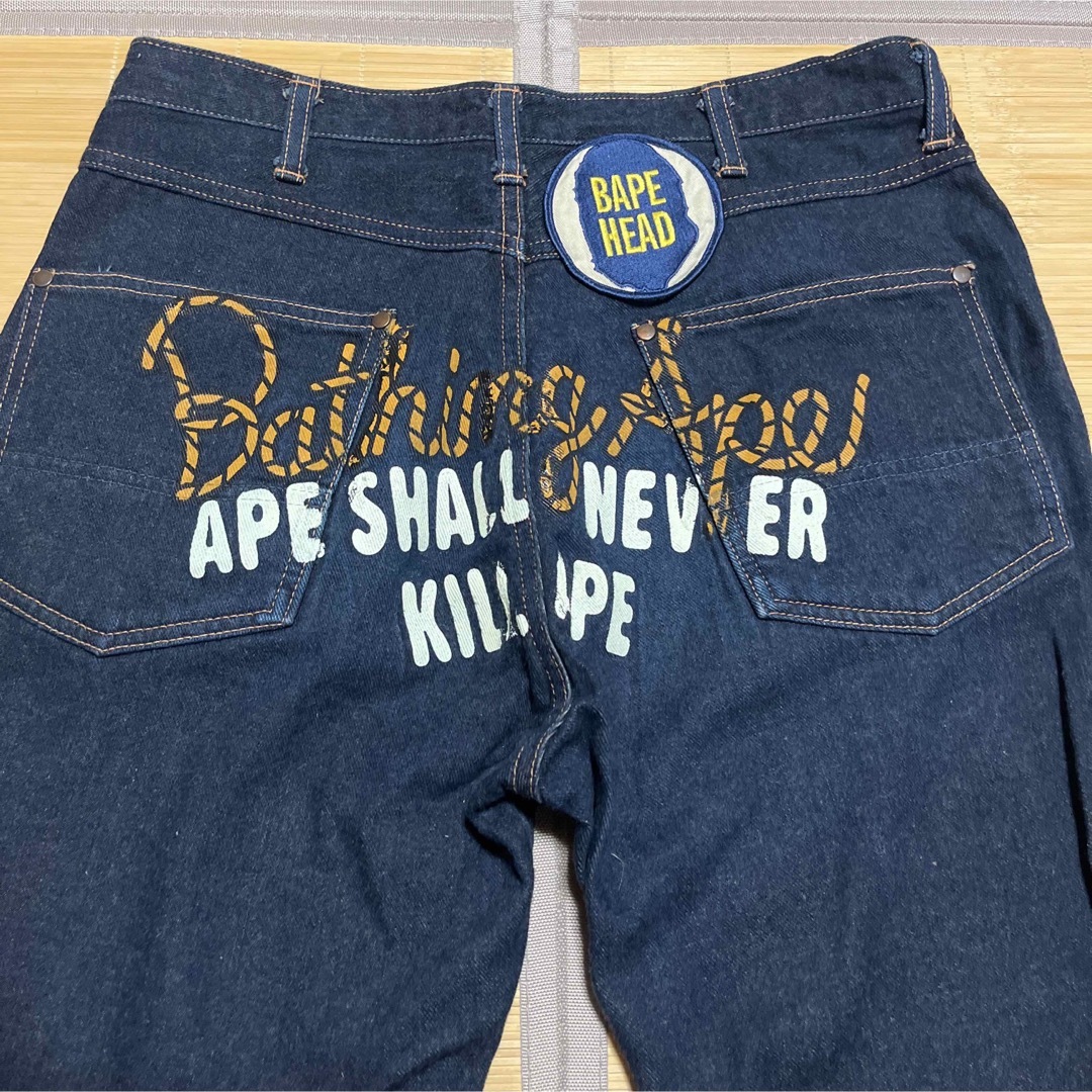 APE BAPE KAWS champion チャンピオン デニム DENIM - デニム/ジーンズ