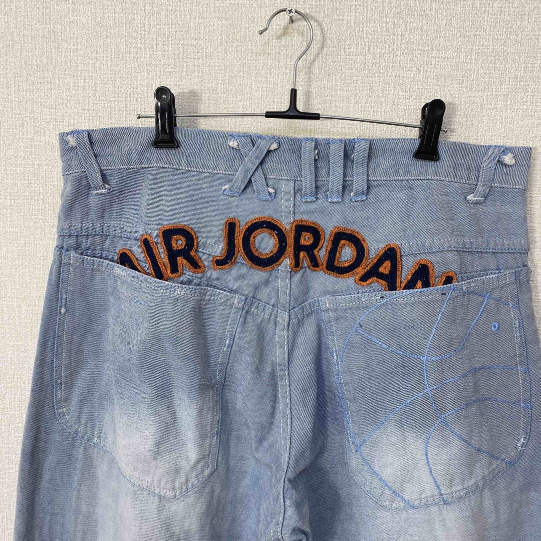 レア　nike air jordan denim pant  パンツ　M