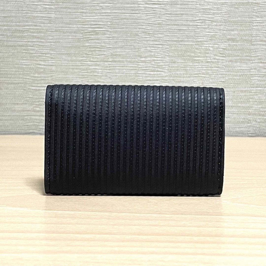 ✨新品未使用✨ BVLGARI ブルガリ ミレリゲ 4連キーケース ブラック