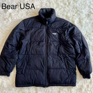 ベアー(Bear USA)の【Bear USA】ベアーユーエスエー　ダウンジャケット　黒　L(ダウンジャケット)