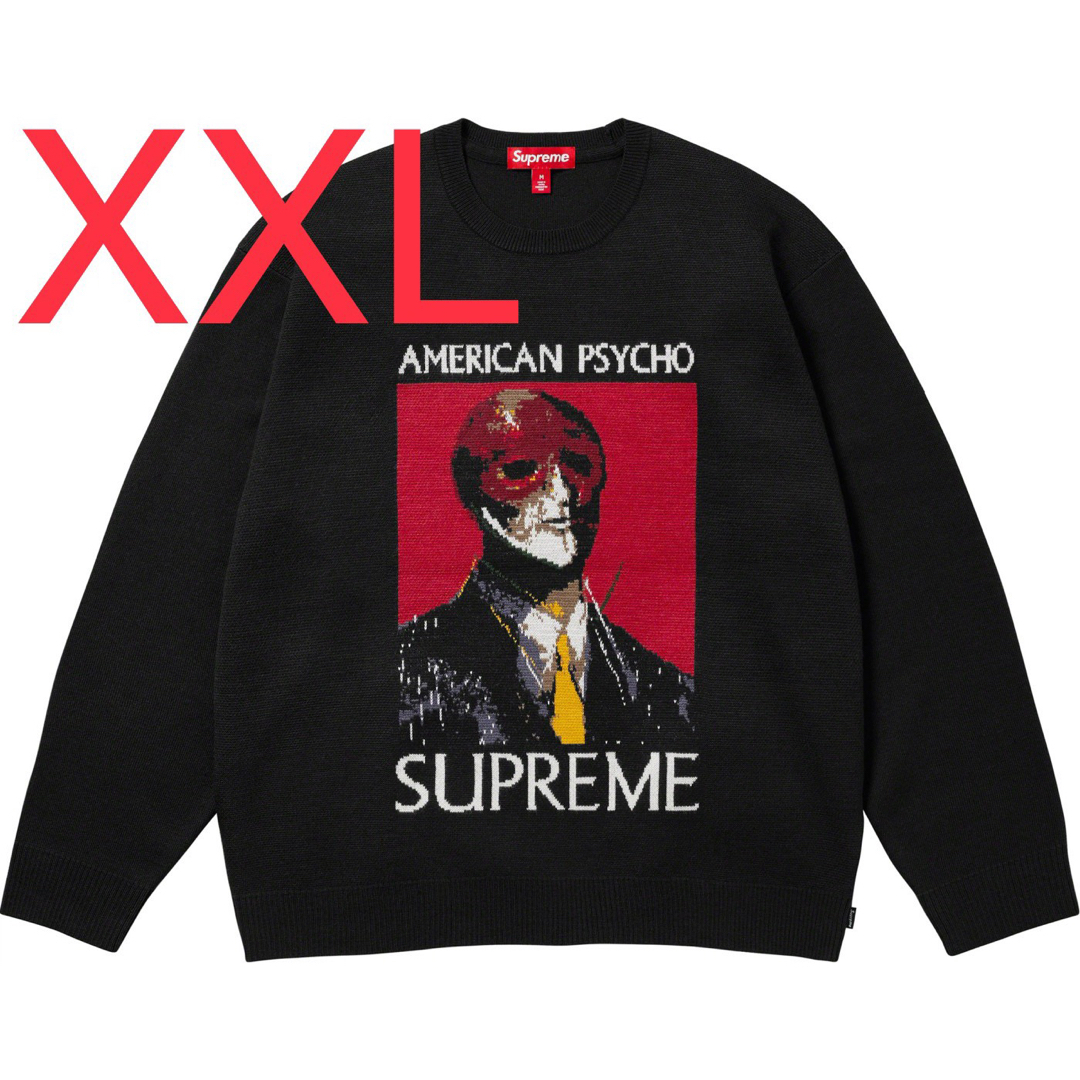 新品未開封【緑・XXL】American Psycho Sweater