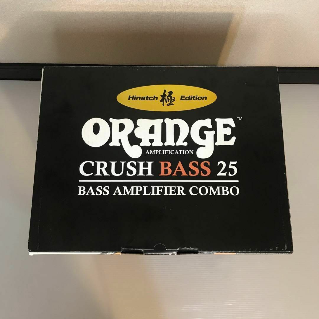 新品未使用ベースアンプ オレンジ Crush Bass 25BH ひなっち 極