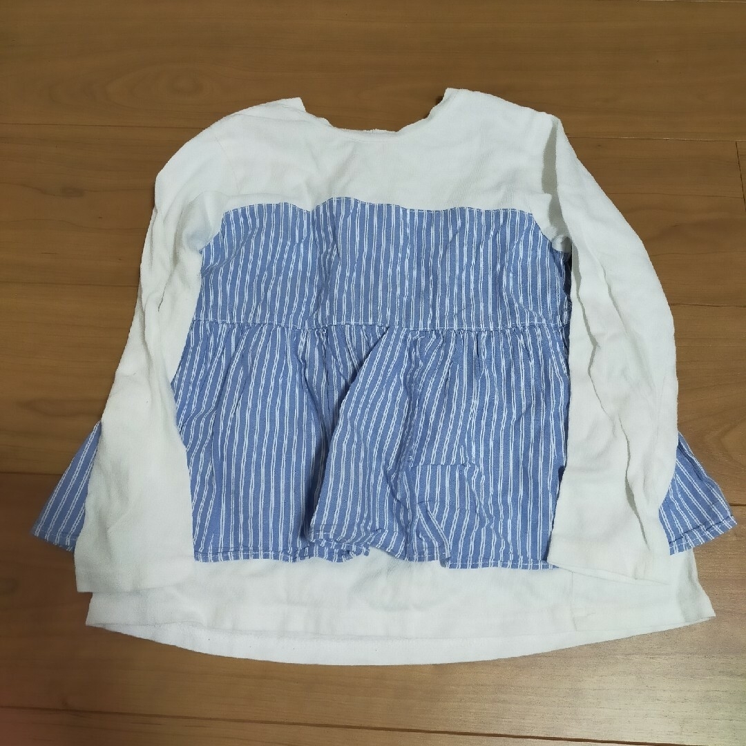 キムラタン(キムラタン)のキムラタン　長袖　120　２枚 キッズ/ベビー/マタニティのキッズ服女の子用(90cm~)(Tシャツ/カットソー)の商品写真