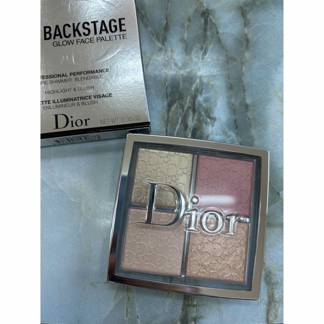 dior バックステージ フェイス グロウ パレット004ローズゴールド