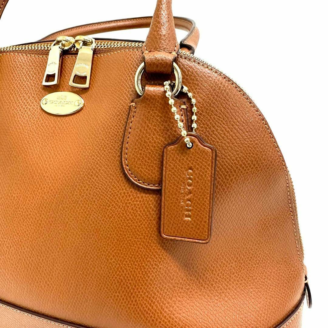 COACH コーチ F33909 ハンドバッグ  キャメル