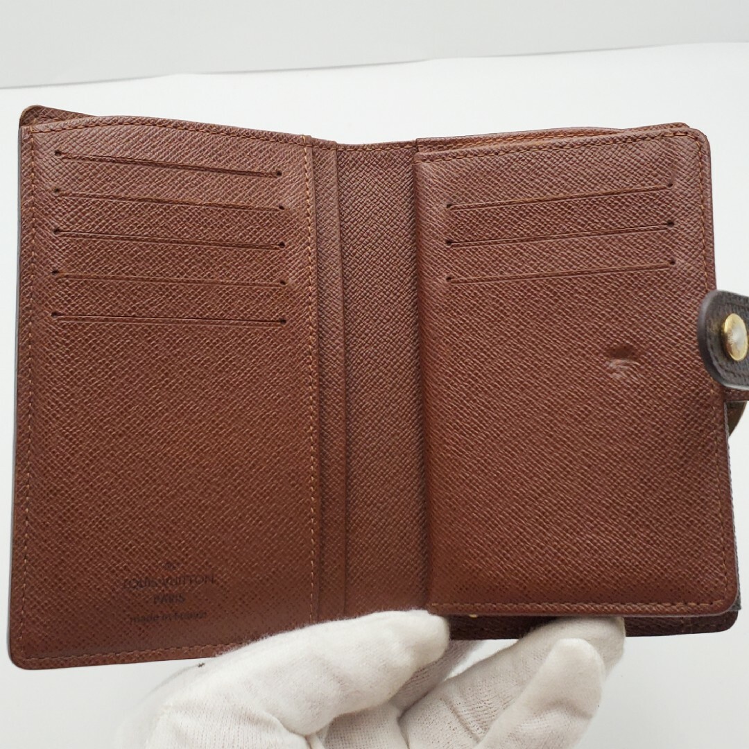 LOUIS VUITTON(ルイヴィトン)の‼️即売れ御免‼️ルイヴィトン モノグラム ヴィエノワ がま口 折り財布 レディースのファッション小物(財布)の商品写真