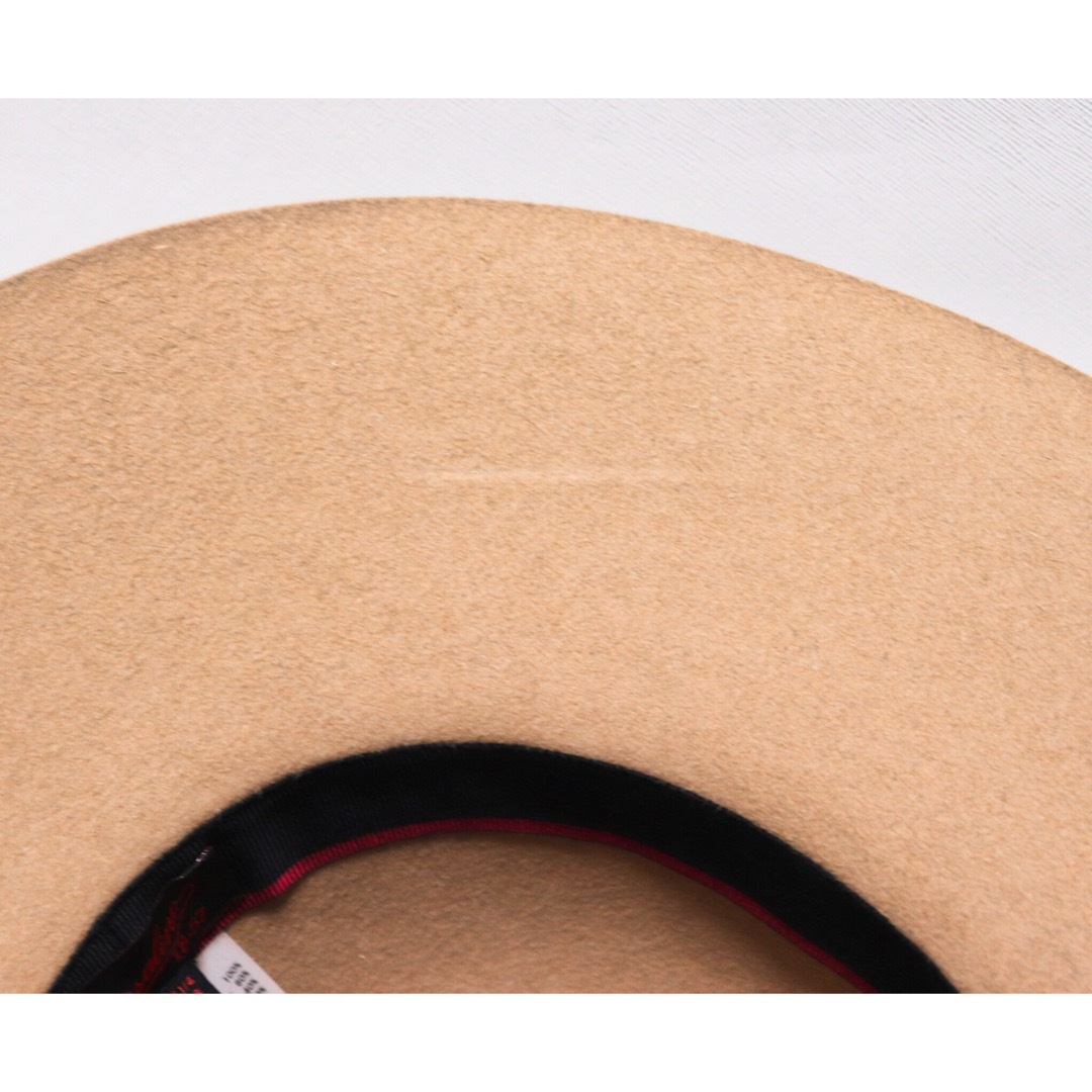 Borsalino(ボルサリーノ)の《ボルサリーノ》新品訳有 ワイドブリム 高級ウールフェルトハット M(58cm) レディースの帽子(ハット)の商品写真