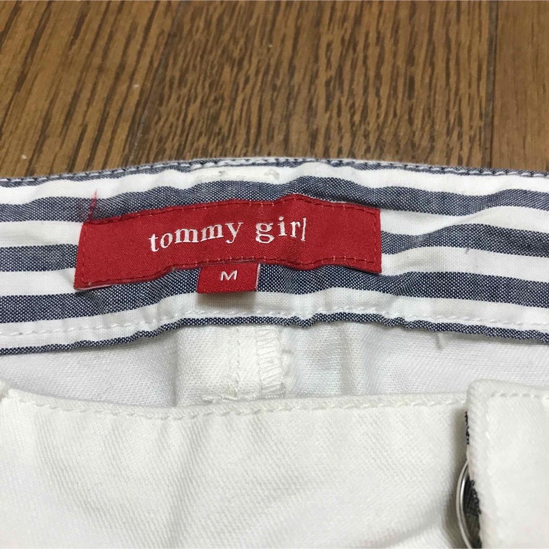 tommy girl(トミーガール)の☆トミーガール シンプル ホワイト パンツ レディースのパンツ(カジュアルパンツ)の商品写真