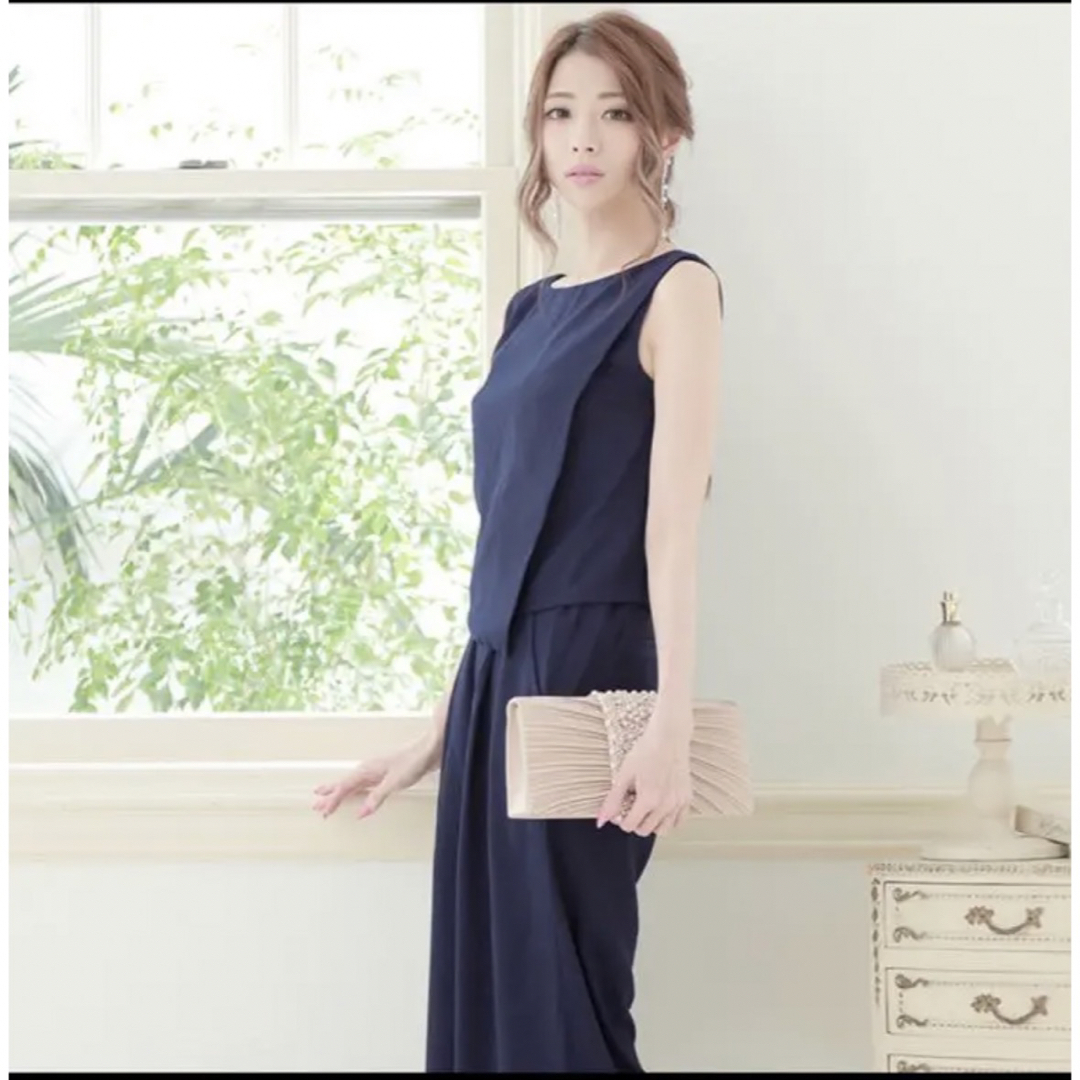 Jewels パンツドレス・着回しも出来るセットアップパンツドレス