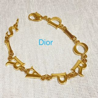 ディオール(Dior)の【美品！】ディオール ゴールド ブレスレット(ブレスレット/バングル)