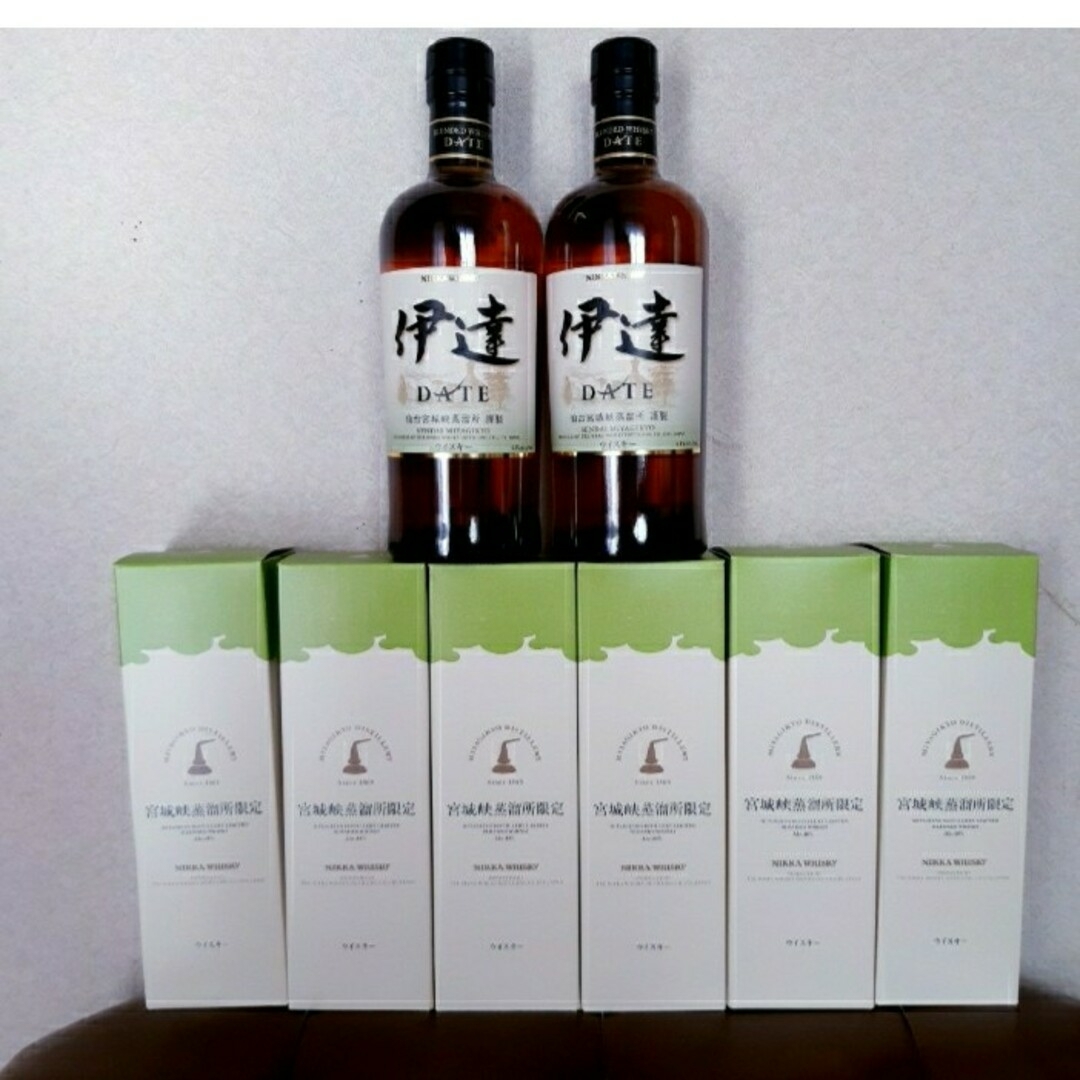 宮城峡蒸溜所限定ウイスキー　６本セット　ニッカ　NIKKA