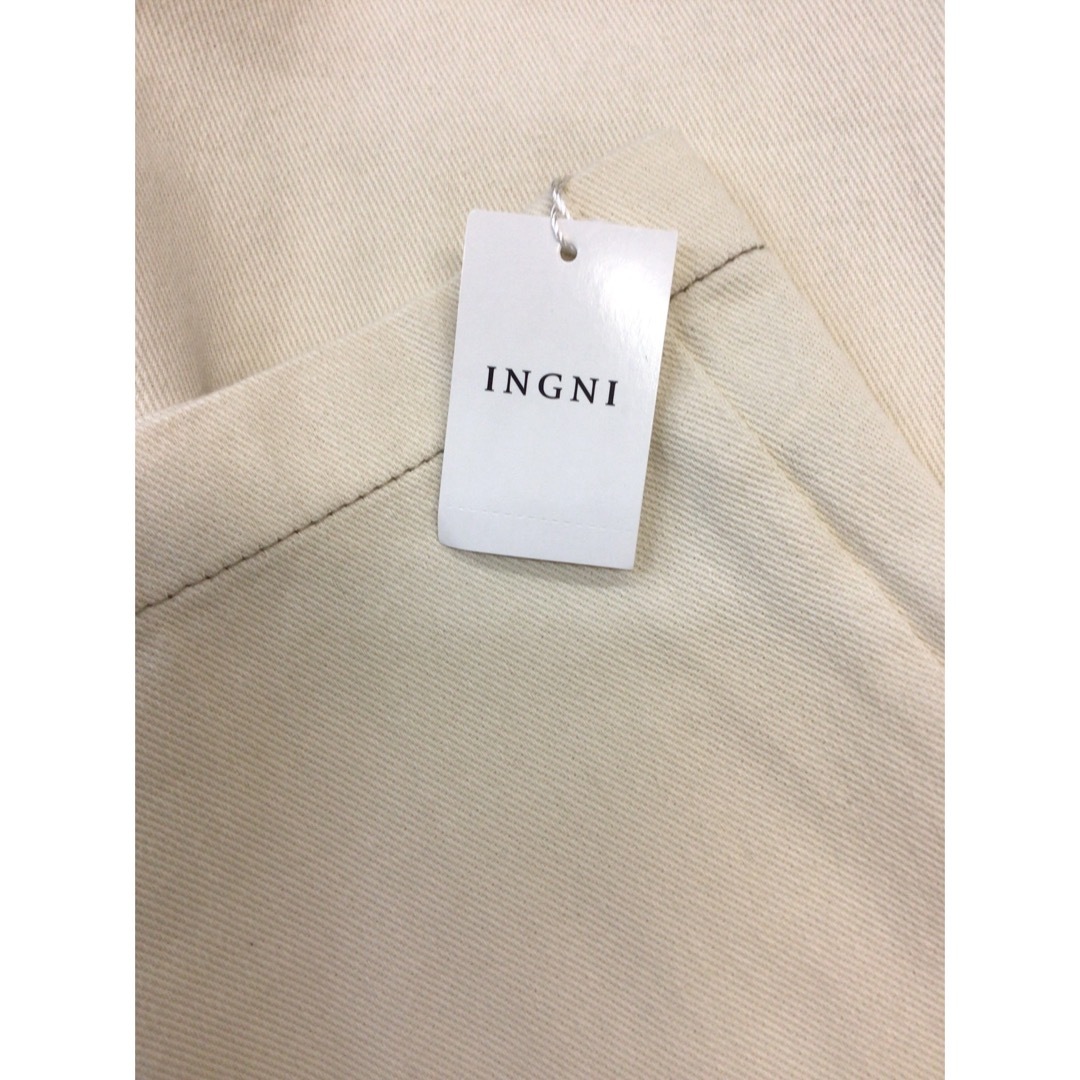 INGNI(イング)の【新品】INGNIデニムパワショルワンピース レディースのワンピース(ひざ丈ワンピース)の商品写真