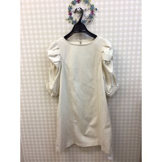 イング(INGNI)の【新品】INGNIデニムパワショルワンピース(ひざ丈ワンピース)