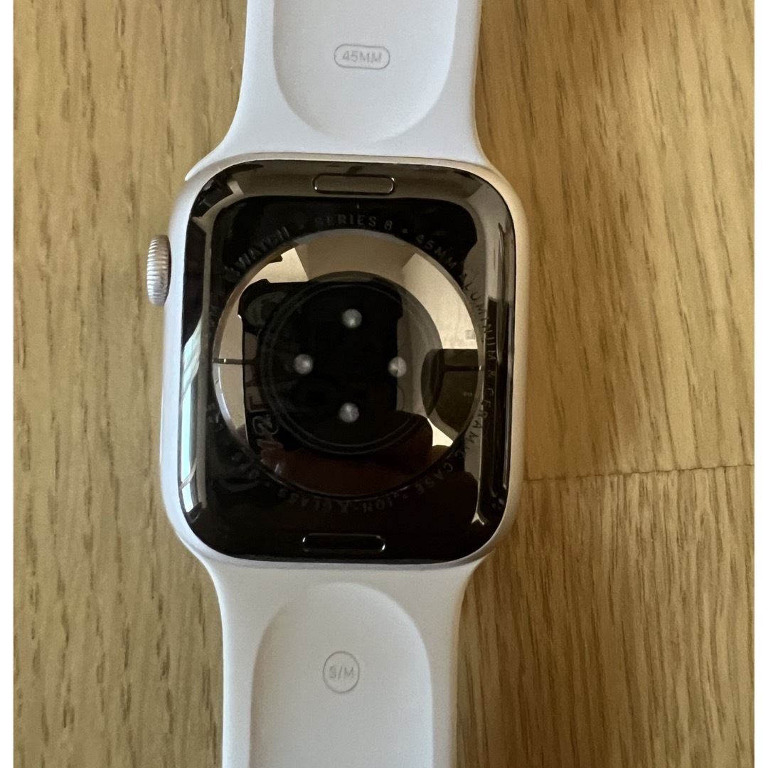 アップル Apple Watch8 45mm スターライトアルミ スターライトス - その他