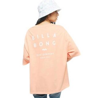 ビラボン(billabong)のBILLABONG レディース BIG CLEAN LOGO TEE ルーズＴ(Tシャツ(半袖/袖なし))