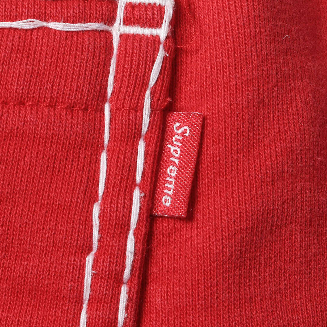 Supreme シュプリーム パンツ サイズ:XL 20AW ビッグ ステッチ アーチロゴ スウェット パンツ Big Stitch  Sweatpant レッド 赤 ボトムス ズボン 【メンズ】【中古】