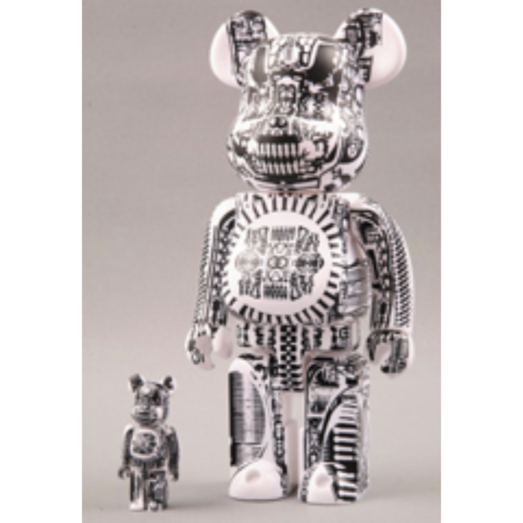 BE@RBRICK(ベアブリック)のBE@RBRICK WWT H.R.GIGER 100% & 400%  エンタメ/ホビーのフィギュア(その他)の商品写真