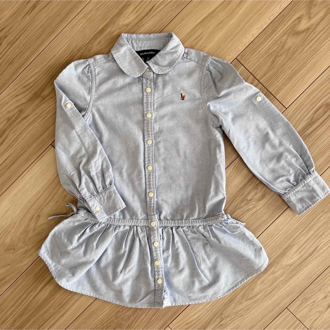 Ralph Lauren(ラルフローレン)のラルフローレン　ワンピース110 キッズ/ベビー/マタニティのキッズ服女の子用(90cm~)(ワンピース)の商品写真