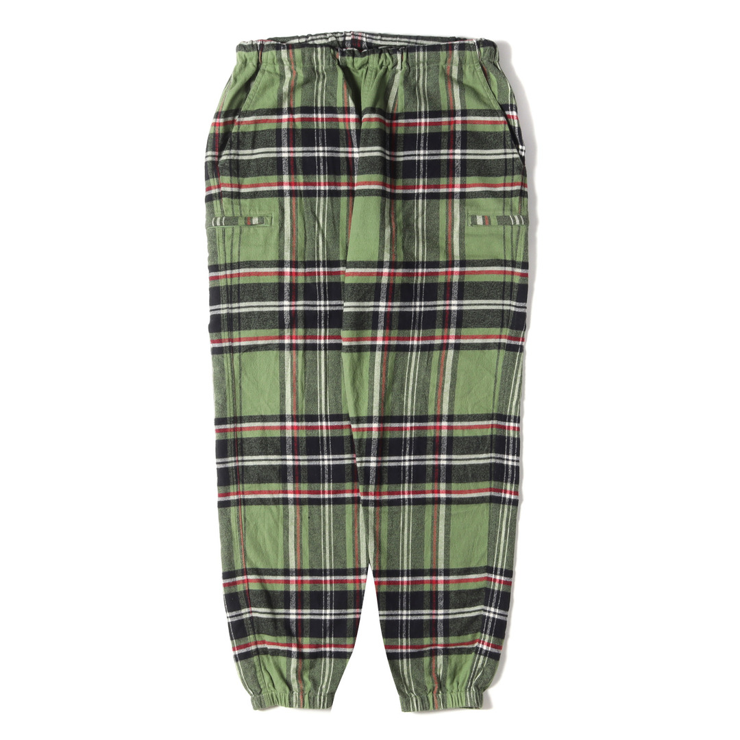 Supreme シュプリーム パンツ サイズ:S 20AW タータンチェック フランネル スケートパンツ Tartan Flannel Skate Pant グリーン ボトムス ズボン 【メンズ】