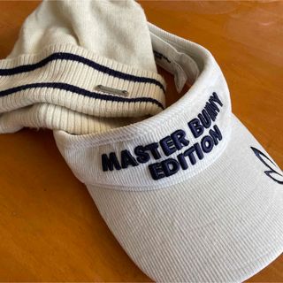 マスターバニーエディション(MASTER BUNNY EDITION)のマスターバニーMASTER BUNNY コーデュロイバイザー ニット帽(その他)