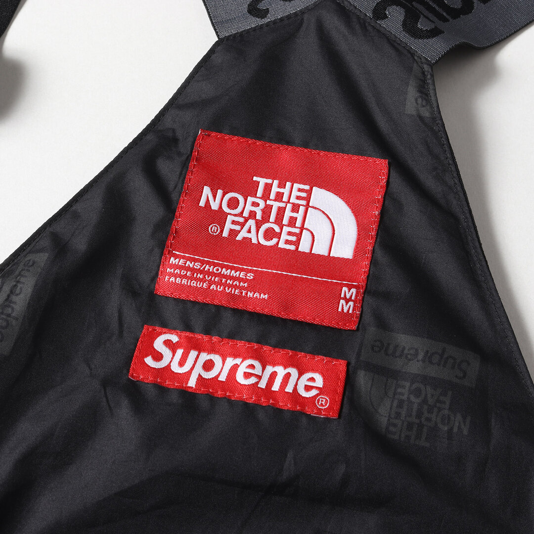 Supreme シュプリーム パンツ サイズ:M THE NORTH FACE ノースフェイス GORE-TEX エクスペディション ビブパンツ Expedition Pant 18AW ブラック 黒 ボトムス ズボン コラボ 【メンズ】