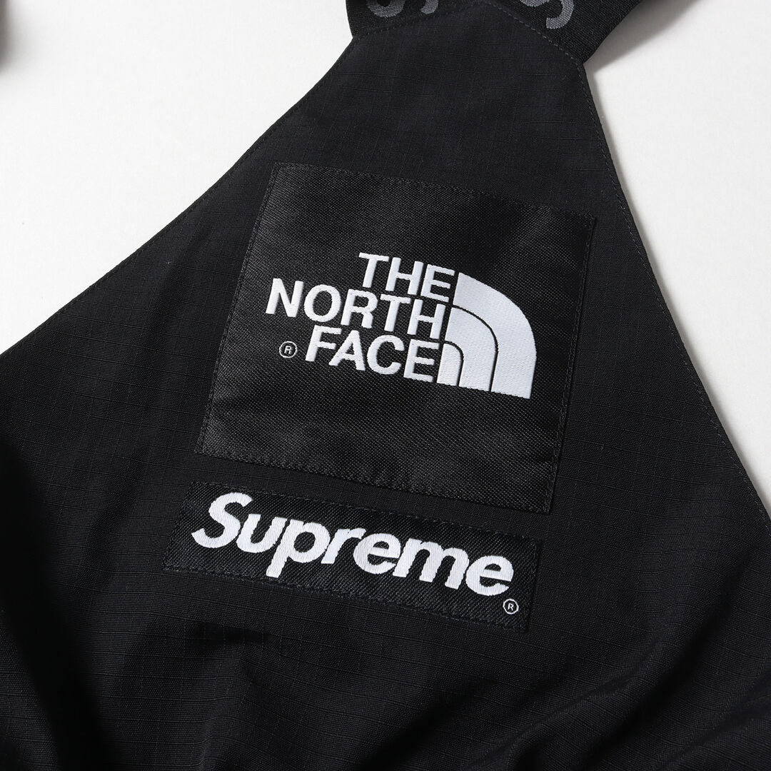 Supreme シュプリーム パンツ サイズ:M THE NORTH FACE ノースフェイス GORE-TEX エクスペディション ビブパンツ Expedition Pant 18AW ブラック 黒 ボトムス ズボン コラボ 【メンズ】