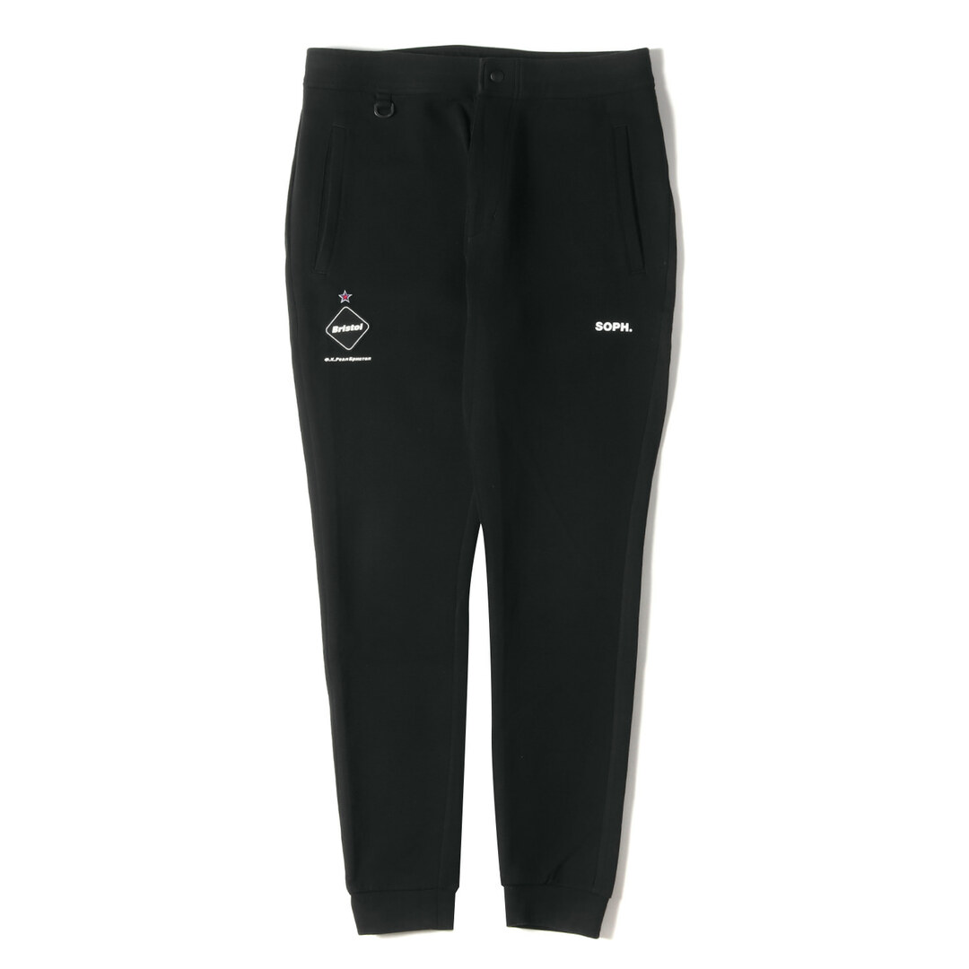 F.C.Real Bristol エフシーレアルブリストル パンツ サイズ:M ストレッチ テック スウェット トレーニング パンツ SWEAT TRAINING PANTS 18SS ブラック 黒 ボトムス ズボン 【メンズ】