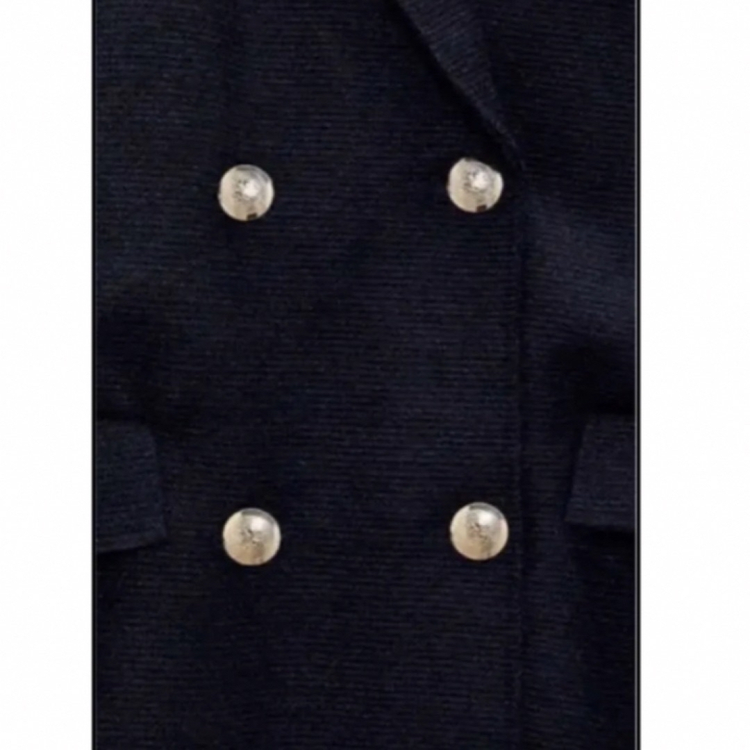 ZARA(ザラ)の新品　ZARA  ダブルボタンウールコート　 レディースのジャケット/アウター(ロングコート)の商品写真