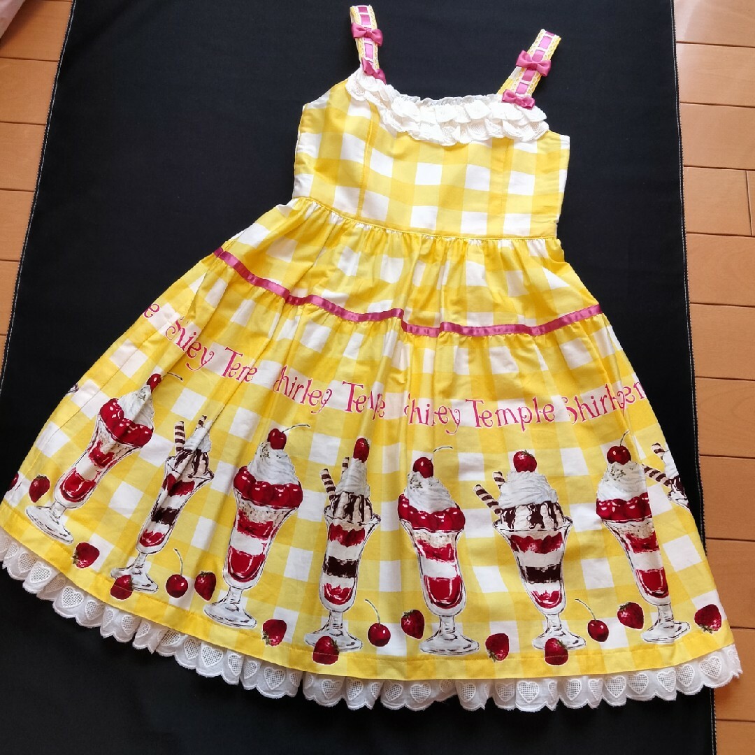 値下げ!シャーリーテンプル Shirley Temple パフェ ワンピ 120- シャーリーテンプル パフェキュロット 120