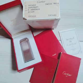 カルティエ(Cartier)のカルティエ　ライター　ケース、箱あり(その他)