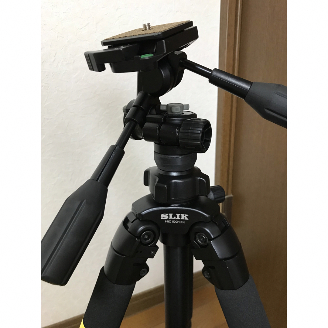 スリック　プロ500HDN アルミ3段三脚　SLIK 未使用品