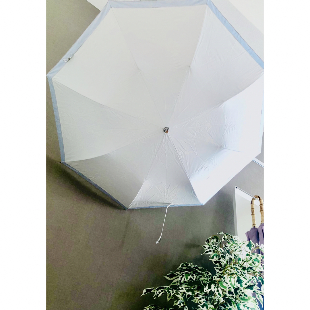ANTEPRIMA(アンテプリマ)のANTEPRIMA 折り畳み 晴雨兼用傘　ブルー　アンテプリマ　日傘　雨傘 レディースのファッション小物(傘)の商品写真