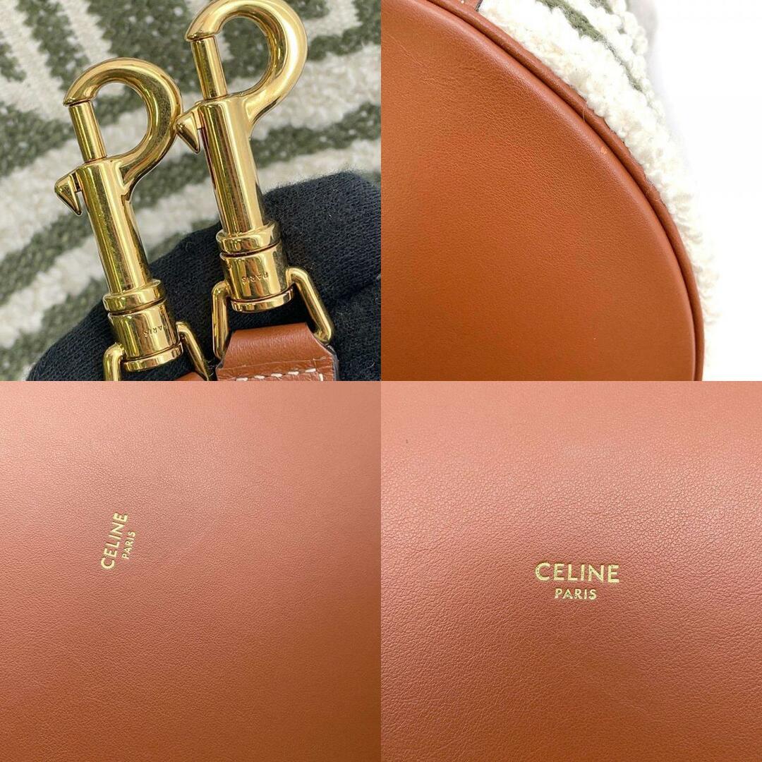 CELINE セリーヌ ハンドバッグ マカダム柄 ストライプ レディースブランド