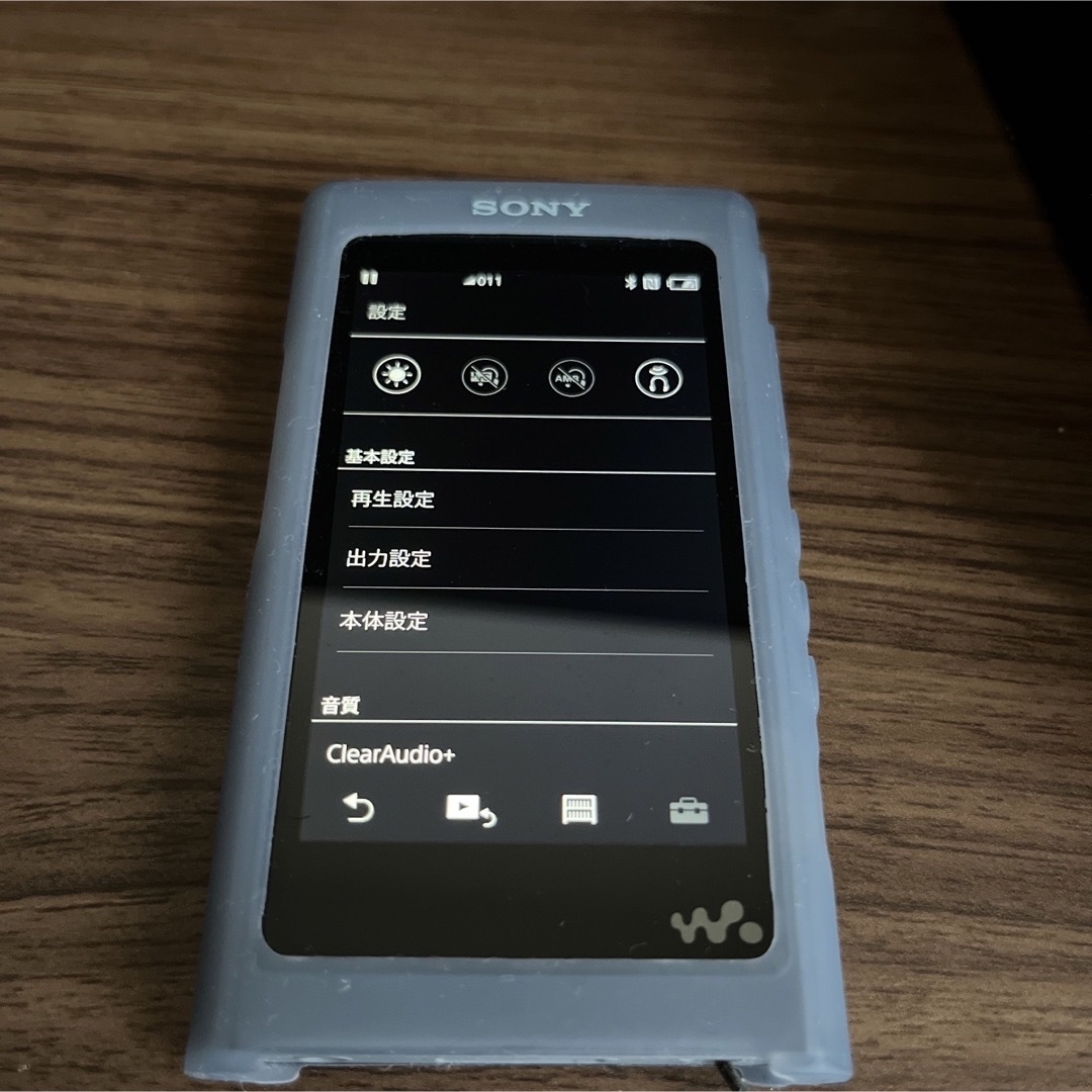 ソニー美品 64GB  SONY ウォークマン Aシリーズ NW-A57(L) ブルー