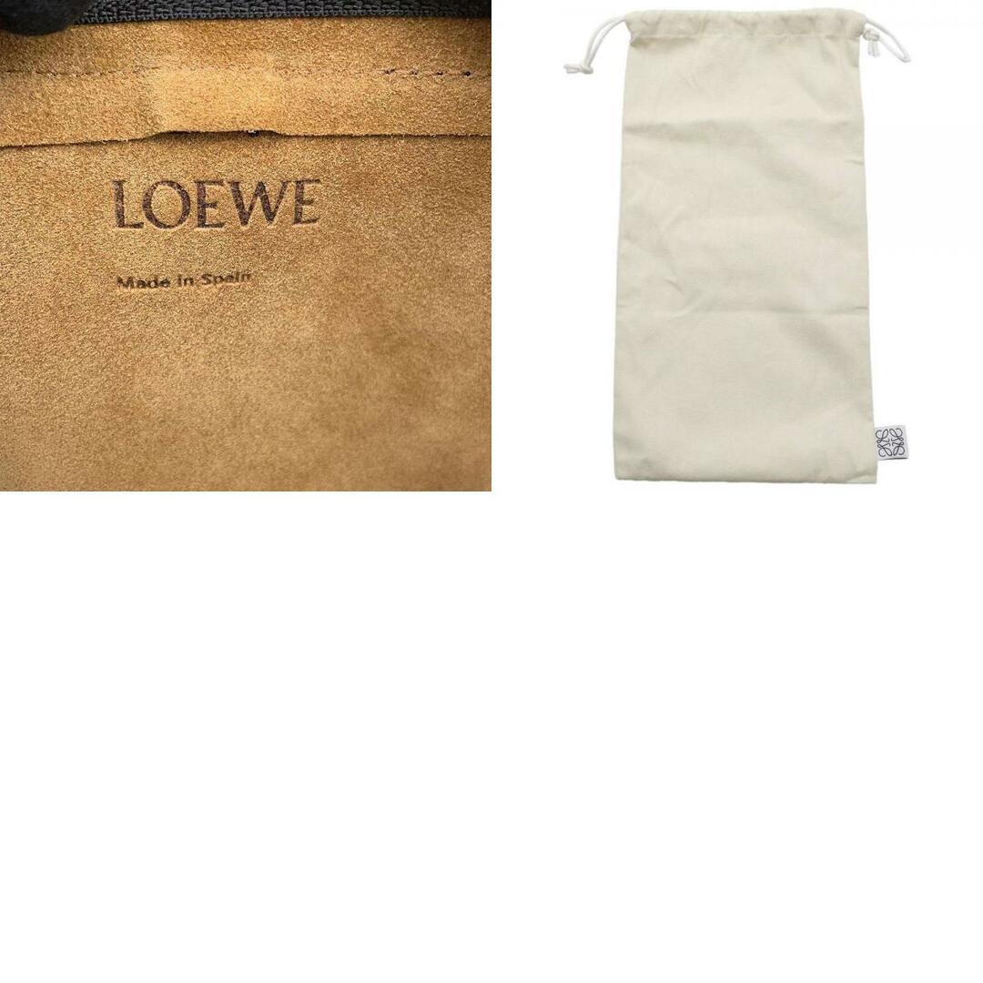 ロエベ ポーチ アナグラム レザー LOEWE 小物入れ 黒 9