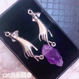 天然石 アメジスト ネックレス  パワーストーン 魔女 紫水晶 アクセサリー(ネックレス)